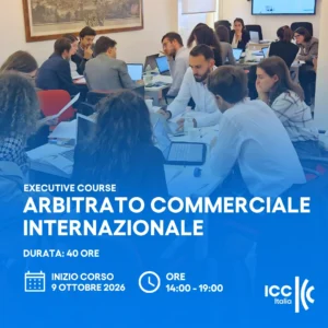 Arbitrato Commerciale Internazionale | Corso Executive