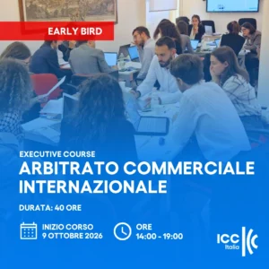 Arbitrato Commerciale Internazionale | Corso Executive