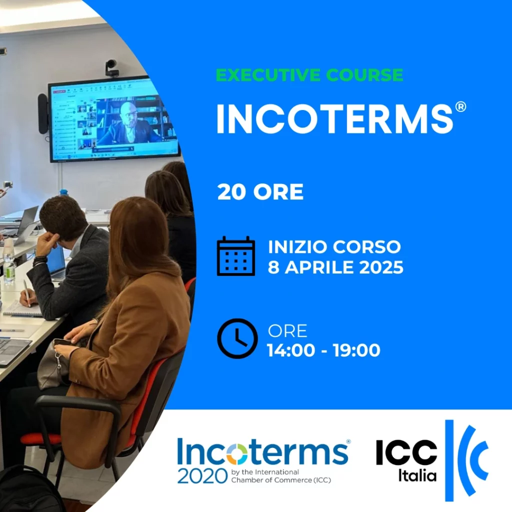 Incoterms® 2020 Corso Executive ICC Italia