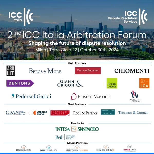 2nd ICC Italia Arbitration Forum