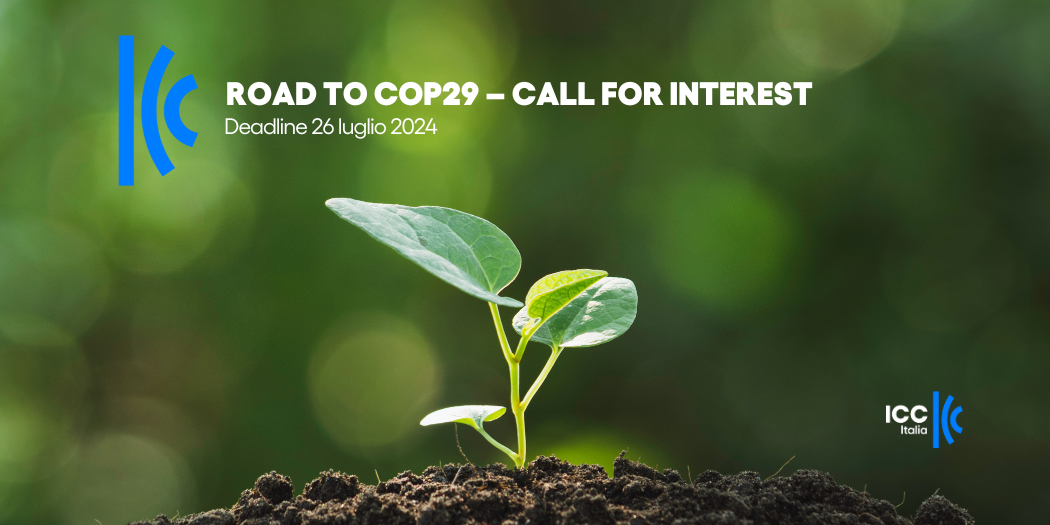 Road to COP29 – Call for interest | deadline 26 luglio