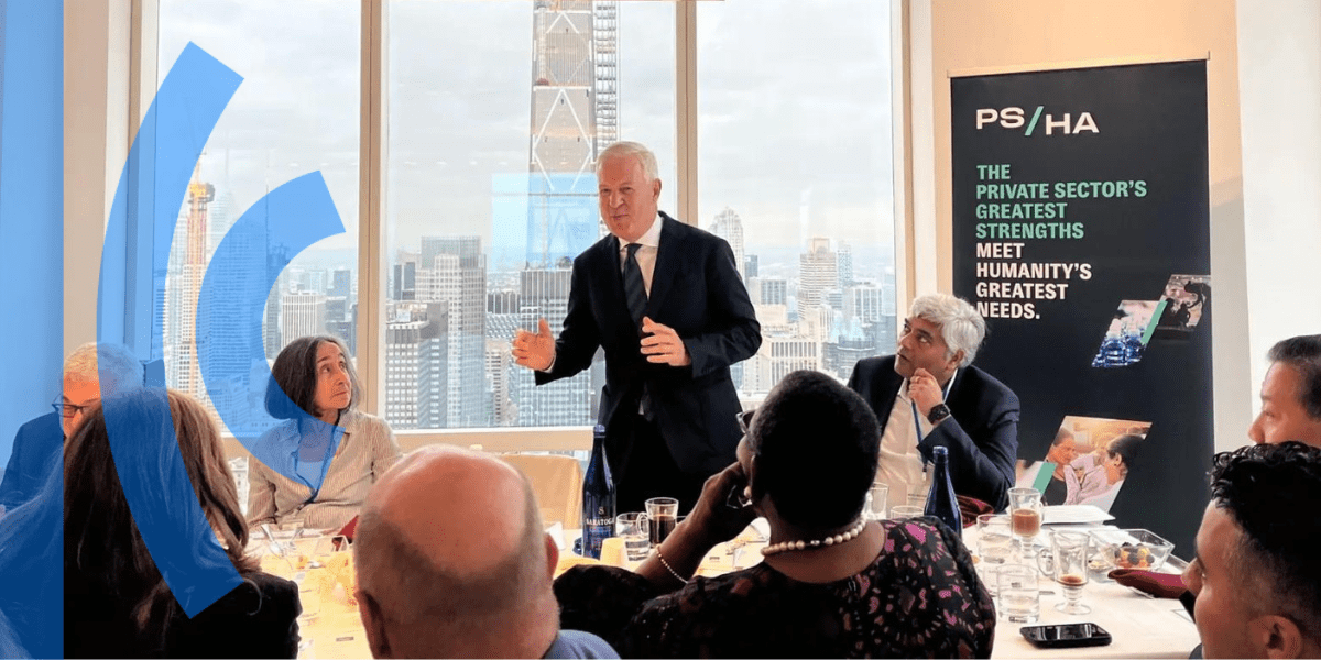 ICC è founding member della Private Sector Humanitarian Alliance (PSHA)