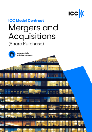 ICC Model Contract - Mergers and Acquisitions