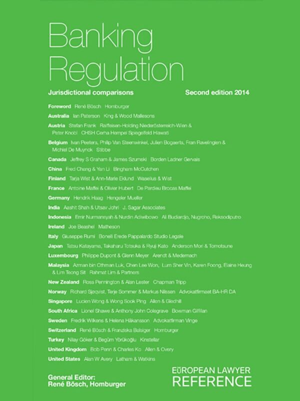 Banking Regulation 2nd Edition - Lingua inglese