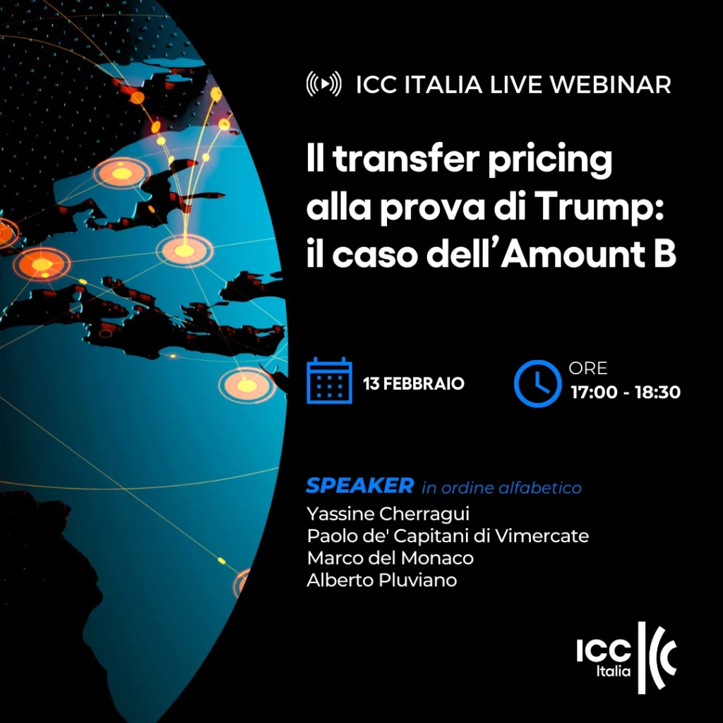 Il transfer pricing alla prova di Trump: il caso dell’Amount B