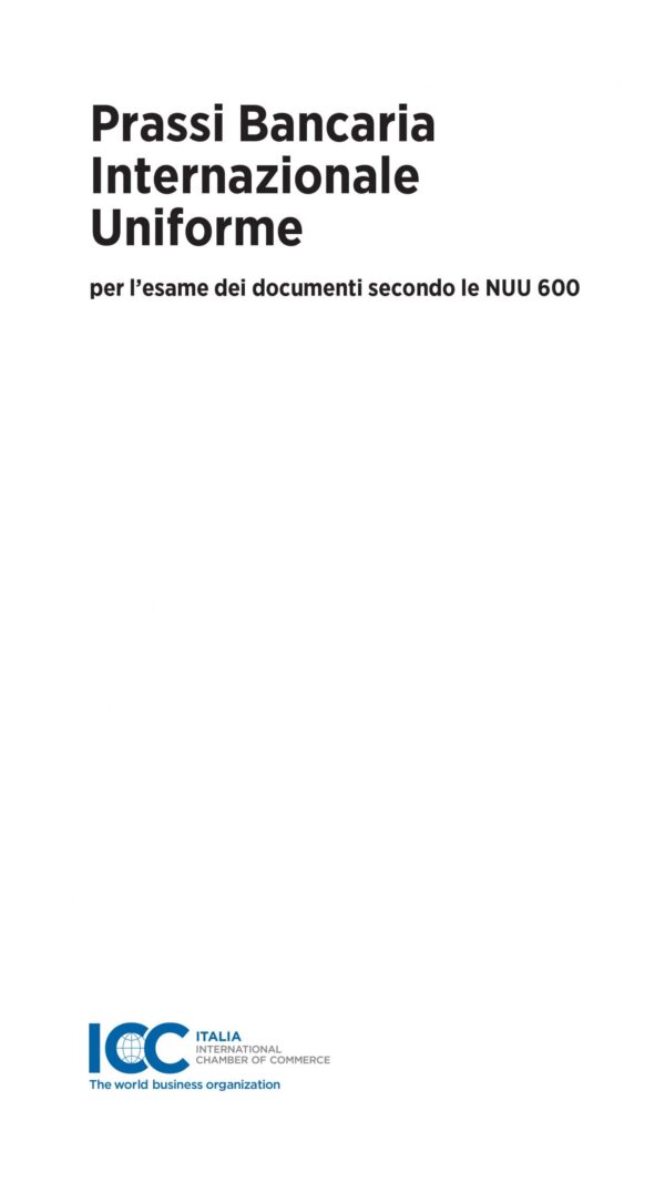 Prassi Bancaria Internazionale Uniforme - ITA