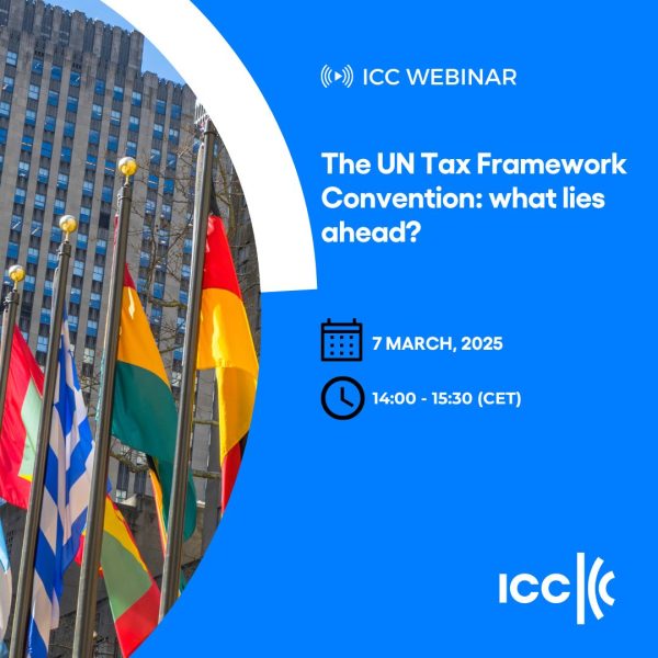 ICC Webinar The UN Tax Framework Convention what lies ahead