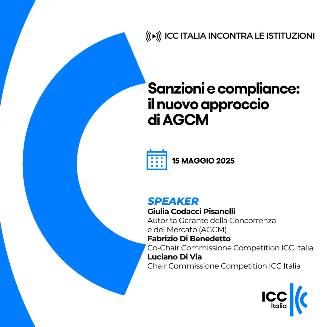 Sanzioni e compliance il nuovo approccio di AGCM - ICC Italia Comitato ...