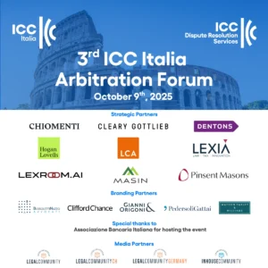3rd ICC Italia Arbitration Forum