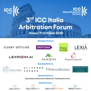 3rd ICC Italia Arbitration Forum