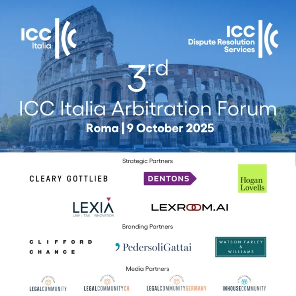 3rd ICC Italia Arbitration Forum