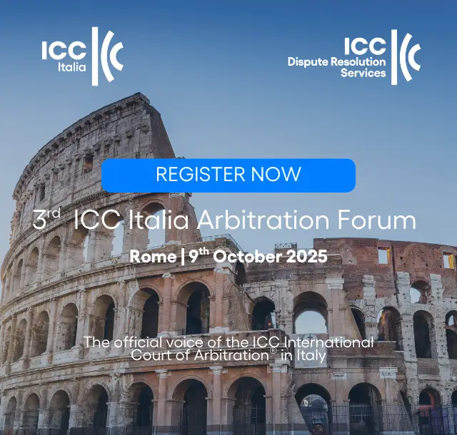 3rd ICC Italia Arbitration Forum copia