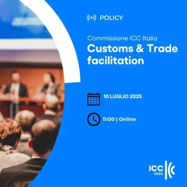 Riunione Commissione Customs and Trade facilitation