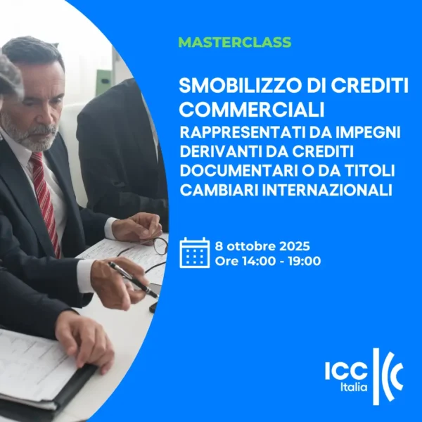 Smobilizzo di crediti commerciali rappresentati da impegni derivanti da crediti documentari o da titoli cambiari internazionali