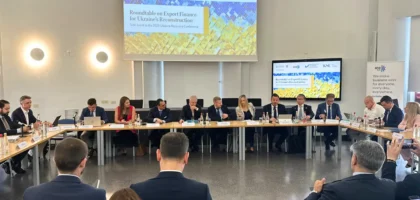 URC25: tavola rotonda a porte chiuse sul ruolo dell’Export Finance nella ricostruzione dell’Ucraina