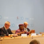 Conferenza al WTO con la Direttrice Generale e rappresentanti ICC e istituzioni internazionali durante la celebrazione dei 30 anni dell’OMC.