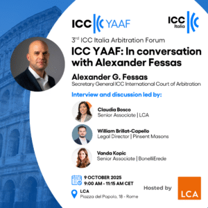 ICC YAAF: In conversation with Alexander Fessas