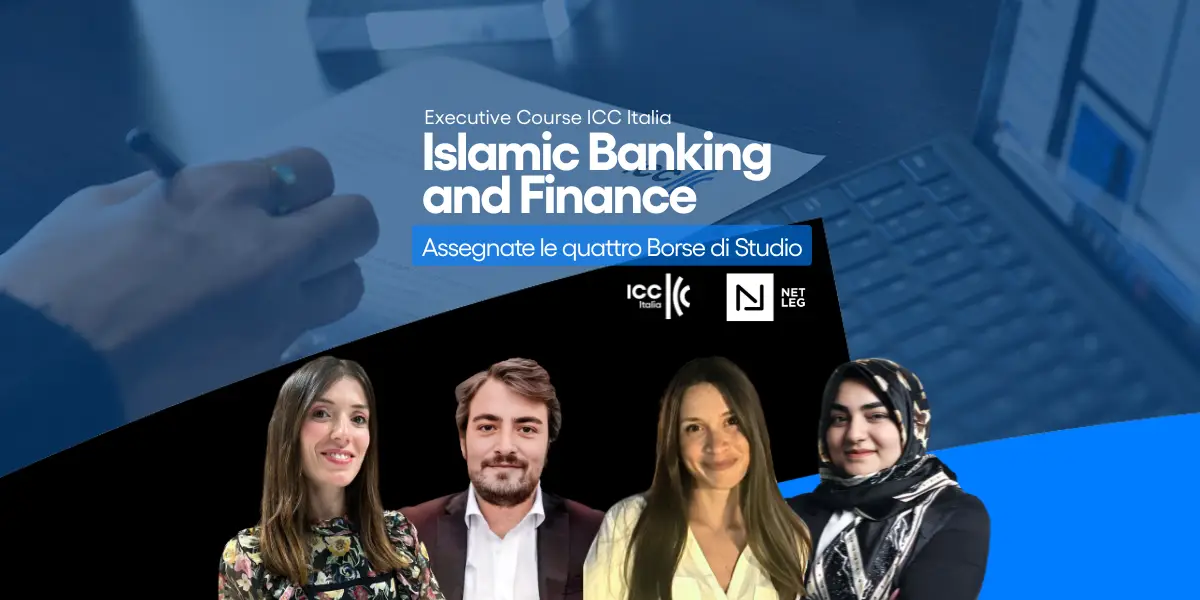 Foto dei vincitori delle Borse di Studio ICC Italia e NetLeg per l’Executive Course in Islamic Banking and Finance 2025