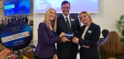 ICC Italia premiata ai Best Employer Award – Luiss Career Day 2025