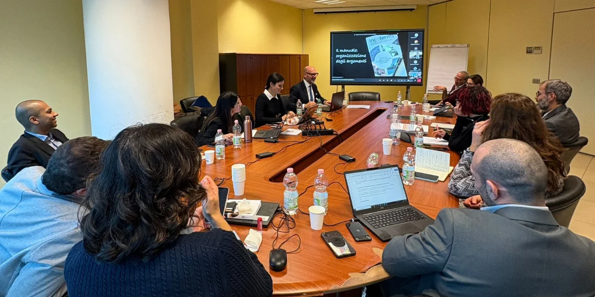 Fotografia dei partecipanti del corso Incoterms svolto da ICC Italia presso Italiana Petroli