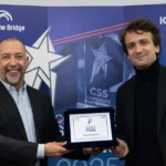 Immagine mostra la premiazione di Google ai ai Corporate Startup Stars Awards 2025 presso la sede di ICC Parigi