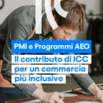 Uomo al lavoro su un banco operativo in un contesto produttivo, simbolo dell’impegno delle PMI nei programmi AEO per la sicurezza e la facilitazione del commercio.