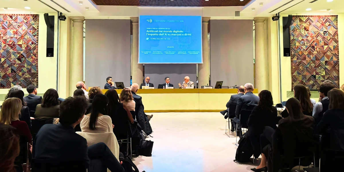 evento ICC Italia su antitrust e intelligenza artificiale nei mercati digitali con focus su regolazione e diritti