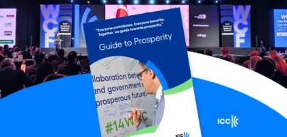ICC presenta la “Guide to Prosperity”: collaborazione tra imprese, istituzioni e Camere di Commercio per una crescita sostenibile