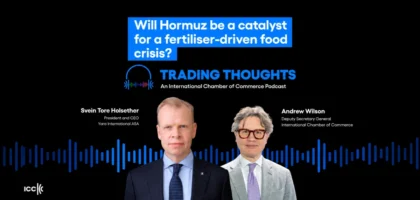 Stretto di Hormuz e sicurezza alimentare: ICC Trading Thoughts podcast