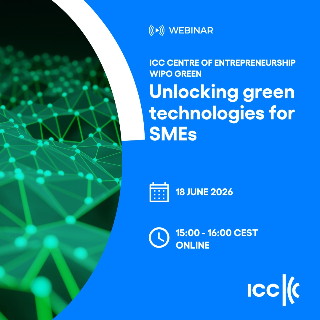 Copertina del webinar Unlocking green technologies for SMEs