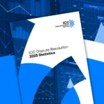 Copertina della pubblicazione ICC Dispute Resolution 2025 Statistics