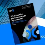 Copertina del Policy Paper ICC sul ruolo degli accordi plurilaterali