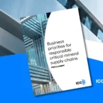 ICC policy paper critical minerals supply chain sostenibilità transizione energetica