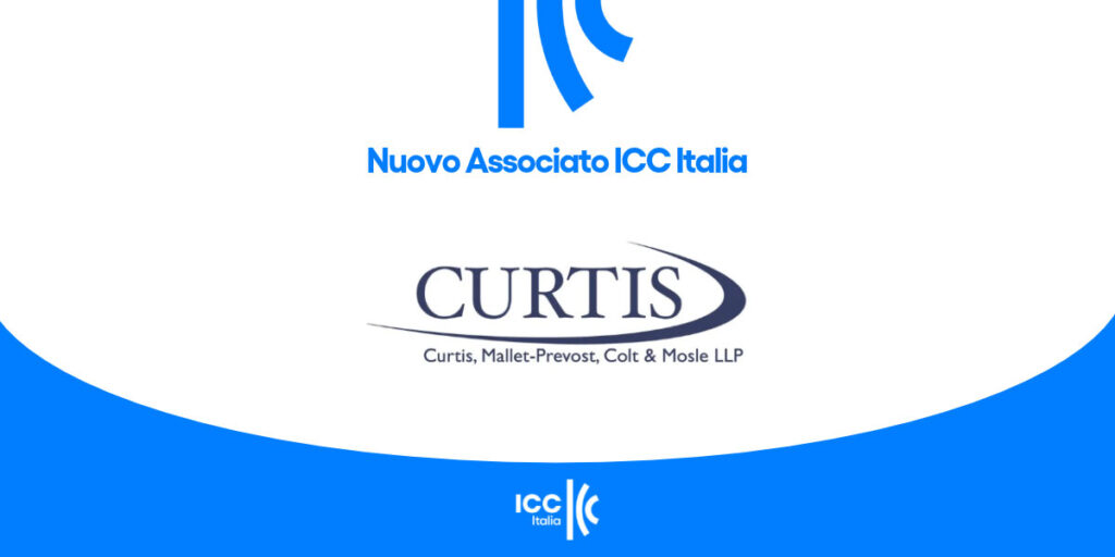 Logo Curtis, Mallet-Prevost, Colt & Mosle LLP nuovo Associato ICC Italia