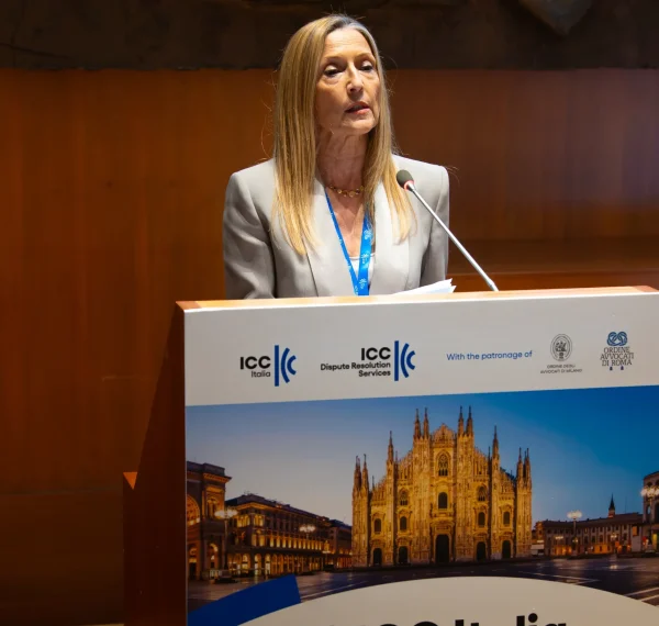 Barbara De Donno 4th ICC Italia Arbitration Forum